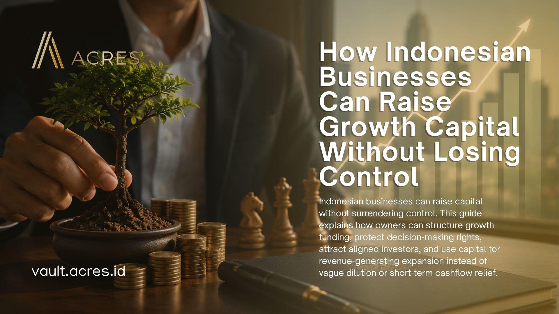 How Indonesian Businesses Can Raise Growth Capital Without Losing Control