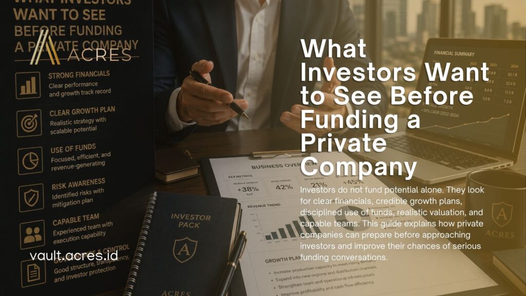 What Investors Want Before Funding a Private Company Investor Readiness